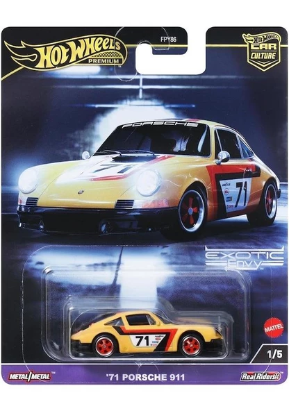 Hot Wheels Premium Car Culture Exotic Envy '71 Porsche 911 FPY86 - HKC80