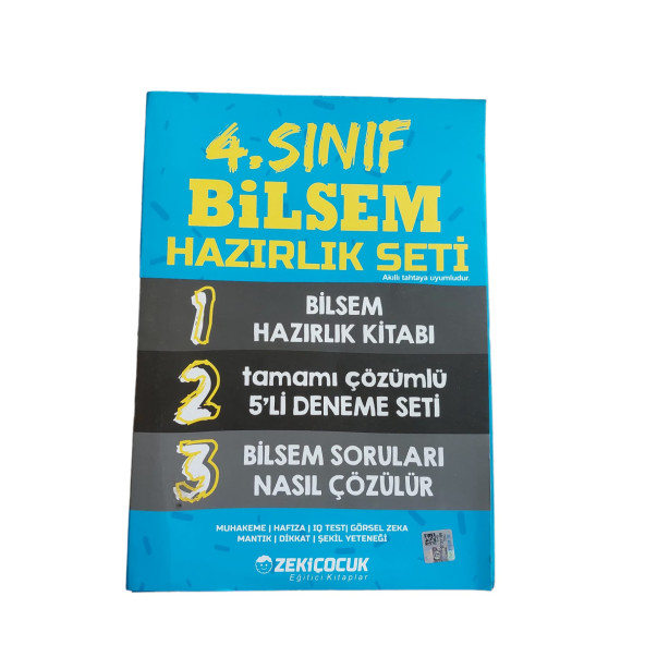 ZEKİ ÇOCUK 4.SINIF BİLSEM HAZIRLIK SETİ