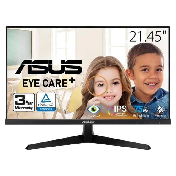 ASUS VY229HE 21.45" 1 MS 75 Hz Full HD IPS LED Monitör