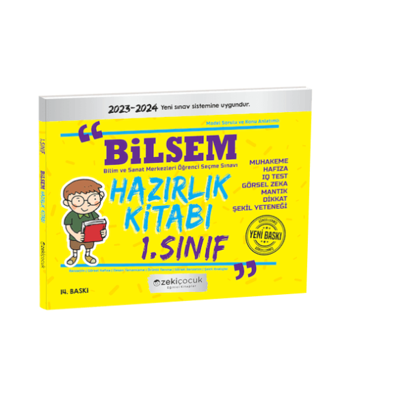 ZEKİ ÇOCUK 1.SINIF BİLSEM HAZIRLIK KİTABI