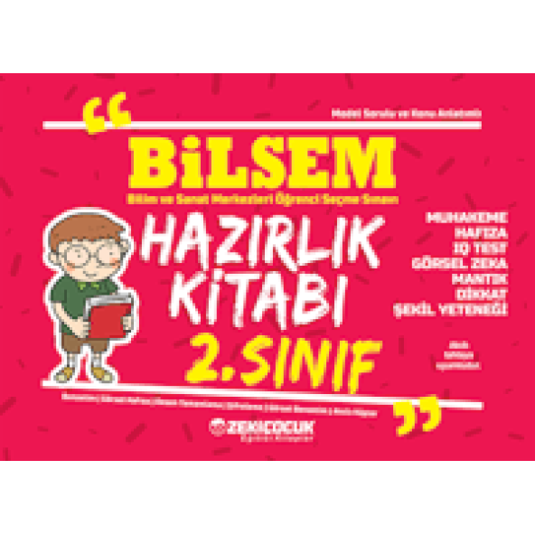 ZEKİ ÇOCUK 2.SINIF BİLSEM HAZIRLIK KİTABI