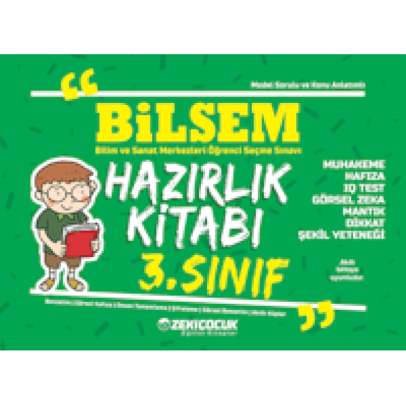 ZEKİ ÇOCUK 3.SINIF BİLSEM HAZIRLIK KİTABI