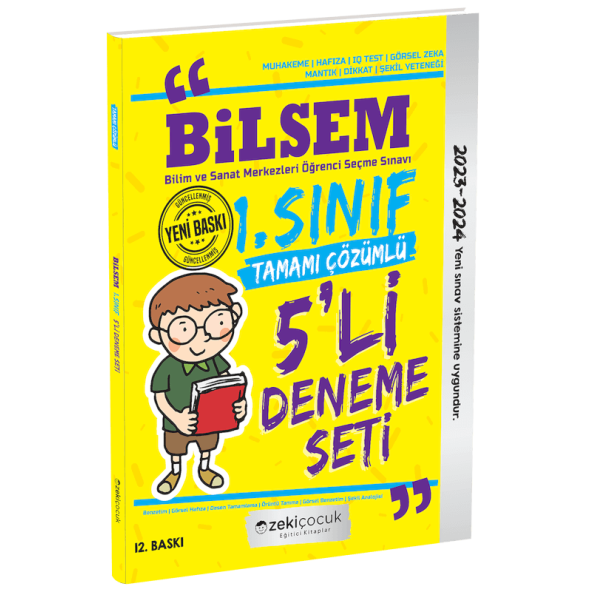 ZEKİ ÇOCUK 1.SINIF BİLSEM 5'Lİ DENEME