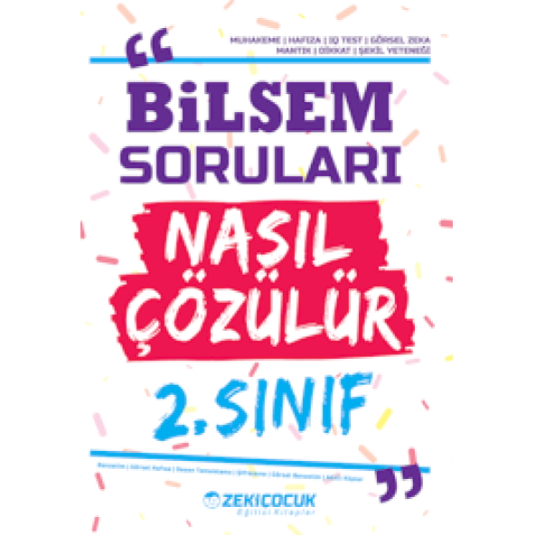 ZEKİ ÇOCUK 2.SINIF BİLSEM SORULARI NASIL ÇÖZÜLÜR