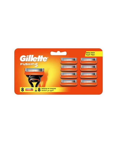 Gillette Fusion5 Yedek Erkek Tıraş Bıçağı 8'li 7702018609864