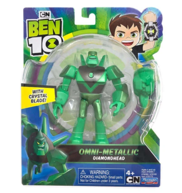 Ben10 Basıc Figürler Omni-Metallic Diamondhead BEN61000 - 2