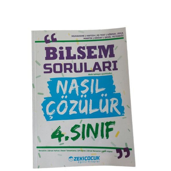 ZEKİ ÇOCUK 4.SINIF BİLSEM SORULARI NASIL ÇÖZÜLÜR