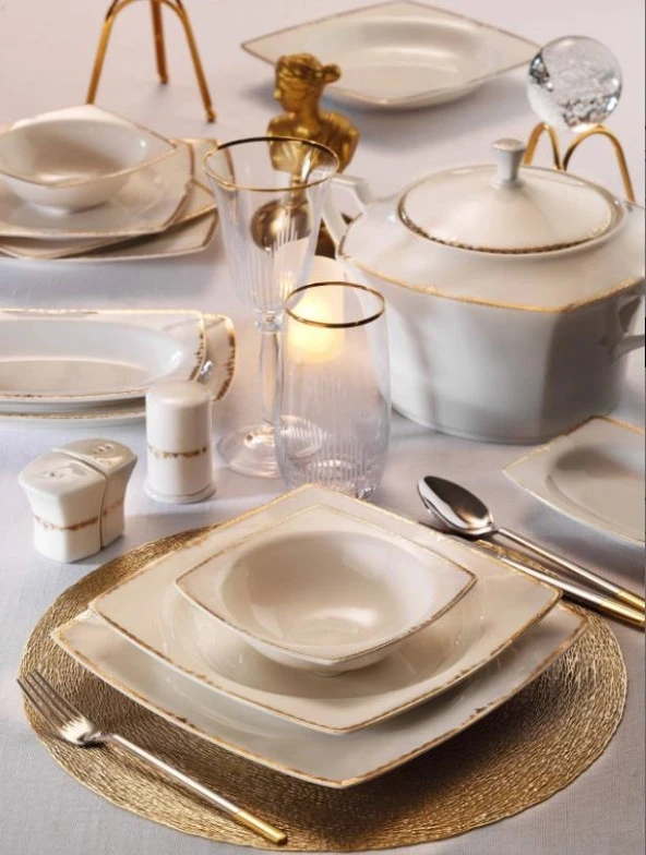 Aryıldız 6532 62 Parça Yemek Takımı