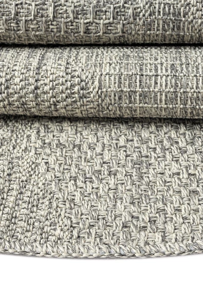 Rusticana 3104 Naturel Jüt Halı Modern Örme Yuvarlak Kilim - 2