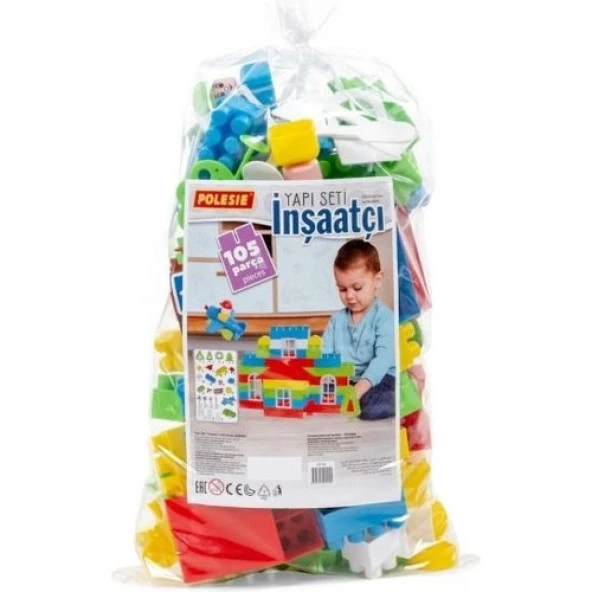 Polesie Yapı Seti İnşaatçı 105 Parça 95152 - Resim 2