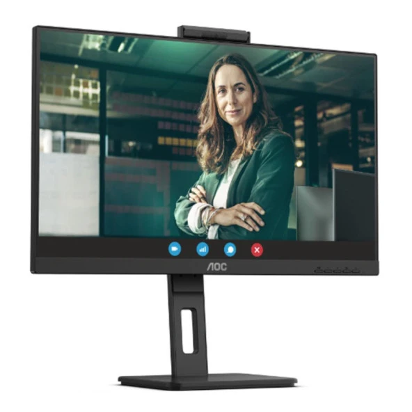 Aoc 23.8" IPS 24P3CW 4ms 75HZ Hdm-Dp Usb-C Web Kameralı Pivot Monitör