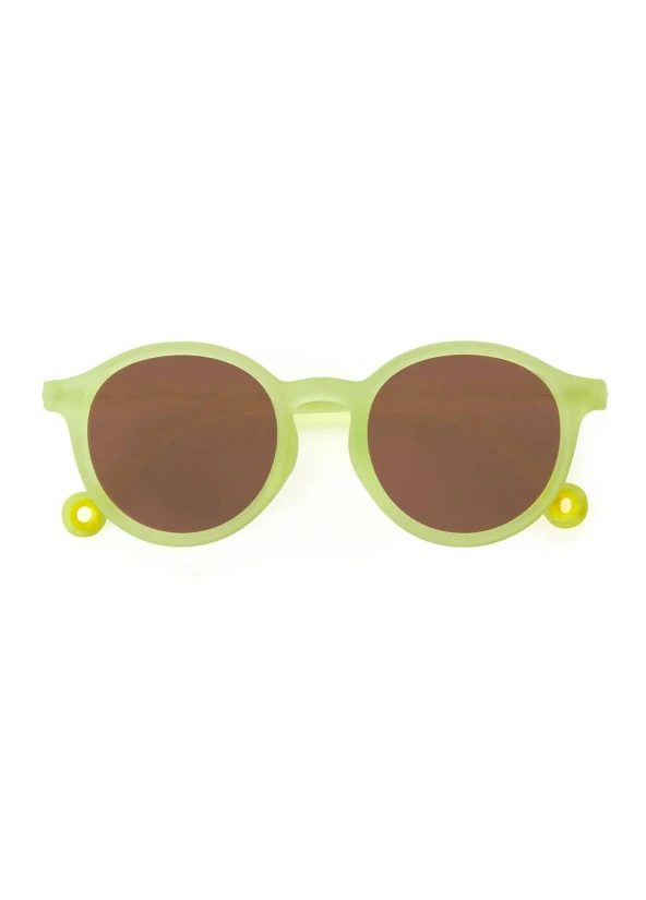 OLIVIO&CO Oval Güneş Gözlüğü Citrus Lime Green 3-12 Yaş - 3