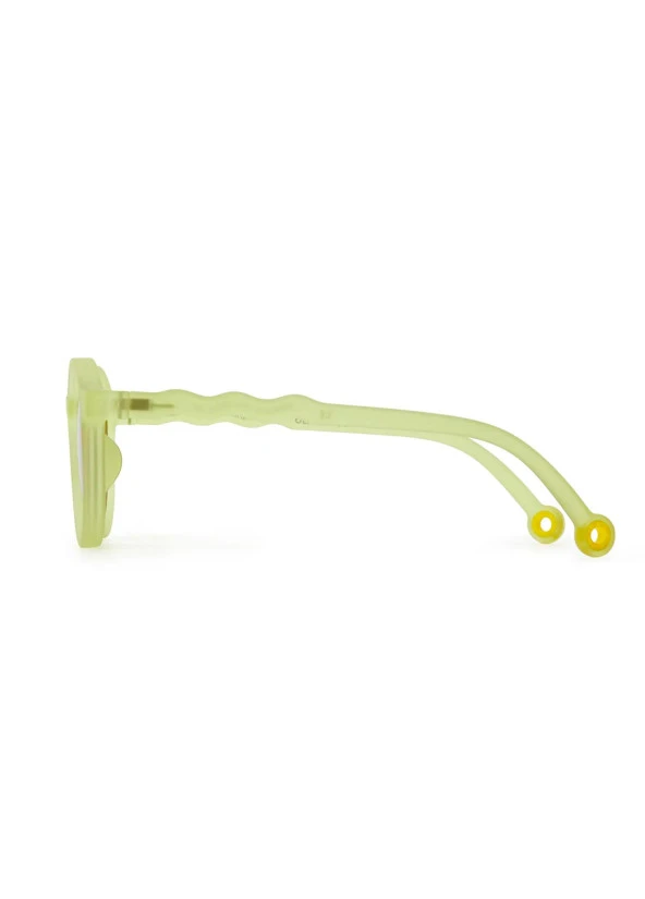 OLIVIO&CO Oval Güneş Gözlüğü Citrus Lime Green 3-12 Yaş - 6