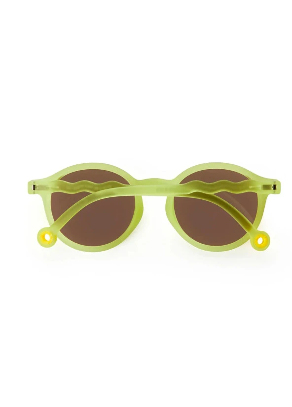 OLIVIO&CO Oval Güneş Gözlüğü Citrus Lime Green 3-12 Yaş - 7
