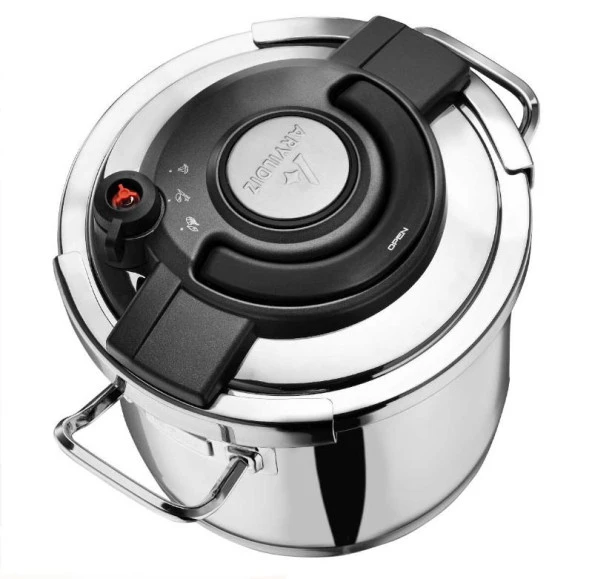 Aryıldız Touch Cook Kanka 4+6Lt Düdüklü Tencere - 3