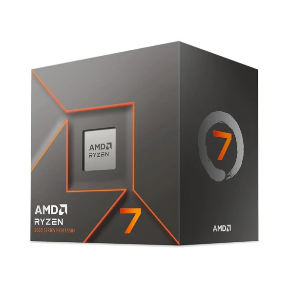 AMD Ryzen 7 8700F 100-100001590BOX (4.1GHz - 5GHz) 24MB 65W AM5 Kutulu İşlemci