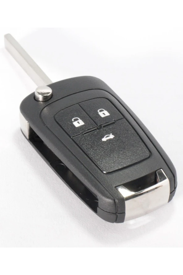 Opel Astra J Uyumlu Anahtar Kabı Kumanda Kabı Oto Anahtarlık Vidalı Logolu - 2