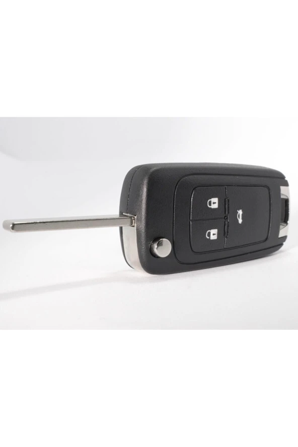 Opel Astra J Uyumlu Anahtar Kabı Kumanda Kabı Oto Anahtarlık Vidalı Logolu - 4