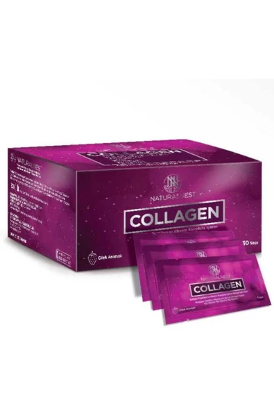 Naturalnest Collagen Çilek Aromalı 30 Saşe