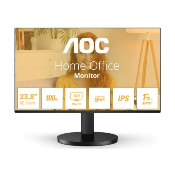 Aoc 24B3HA2 23.8" 1 MS 100 Hz Adaptive Sync Full Hd IPS Gaming Monitör