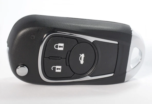 Opel Astra J Insignia Uyumlu Çevirici Modifiye Dönüşüm Kumanda Anahtar Kabı Oto Anahtarlık Logolu - Resim 4