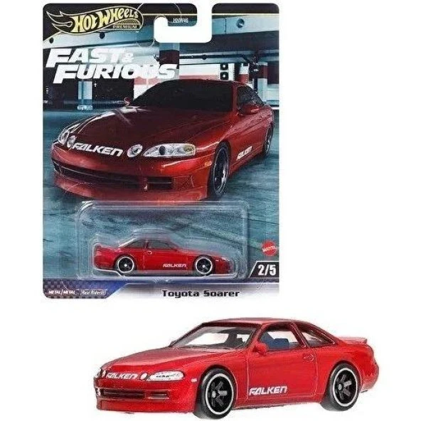 Hot Wheels Fast-Furious Premium Araba Toyota Soarer HNW46-HRT95 ürün görseli 1