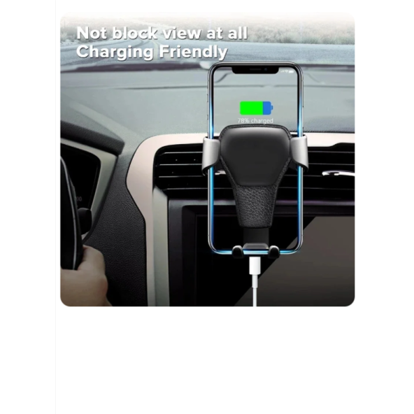 Universal Araç İçi Klima Izgarasına Takılabilen Oto Telefon Tutucu - 3