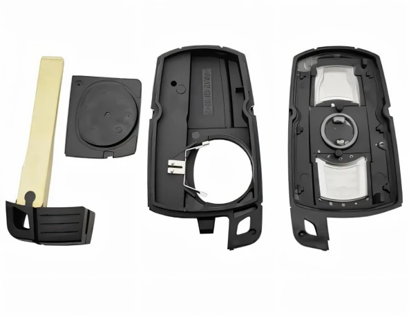 BMW E87 E90 2004-2013 Uyumlu Smart Anahtar Kabı Kumanda Kabı Oto Anahtarlık Logolu CAS3 - 3