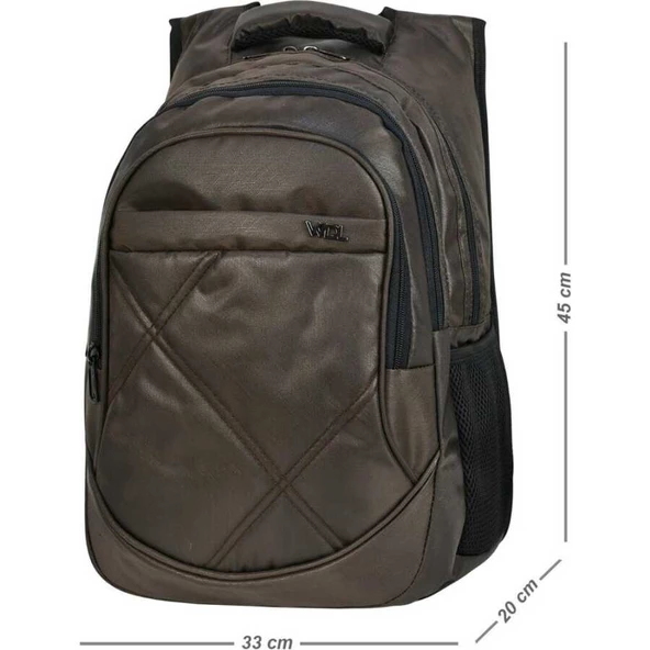 Waddel Bag Okul Sırt Çantası 4001 Siyah