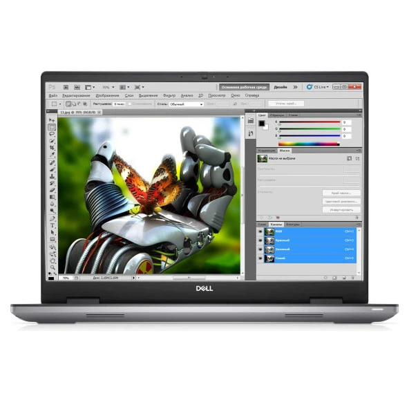 Dell Precision M7780 TKNM7780CTOFHD i9-13950HX 32GB 512SSD RTX3500 17.3" FullHD W11P Taşınabilir İş İstasyonu