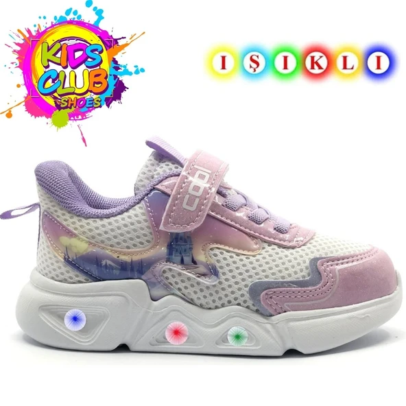 Cool Zeta Ortopedik Işıklı Çocuk Spor Ayakkabı - Resim 8