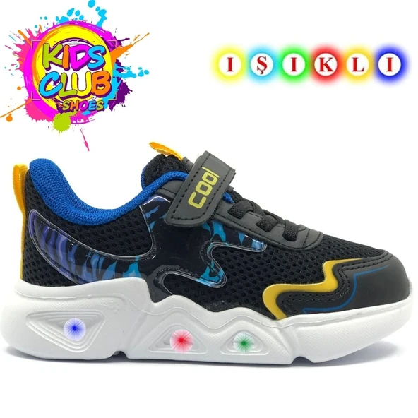 Cool Zeta Ortopedik Işıklı Çocuk Spor Ayakkabı - Resim 9