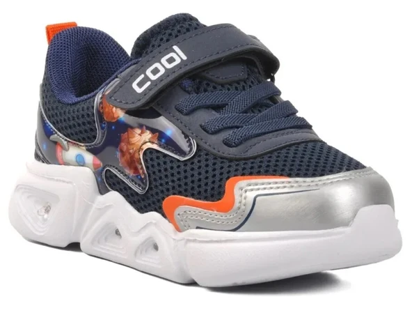 Cool Zeta Ortopedik Işıklı Çocuk Spor Ayakkabı - Resim 2