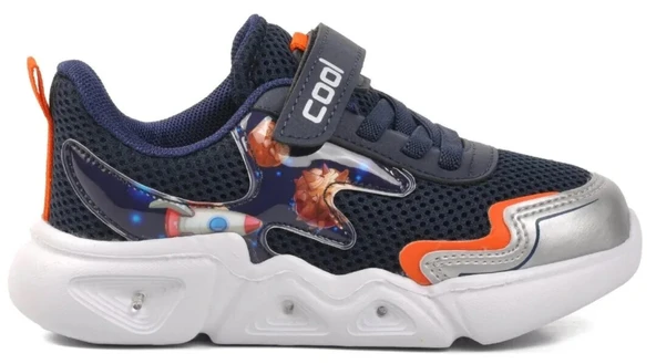 Cool Zeta Ortopedik Işıklı Çocuk Spor Ayakkabı - Resim 3