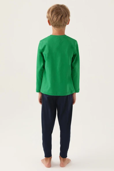 Roly Poly 3338 Garson Play Hard Erkek Çocuk Pijama Takımı - Resim 5