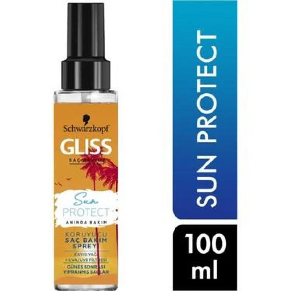 Schwarzkopf Gliss Sun Protect Saç Spreyi 100 Ml