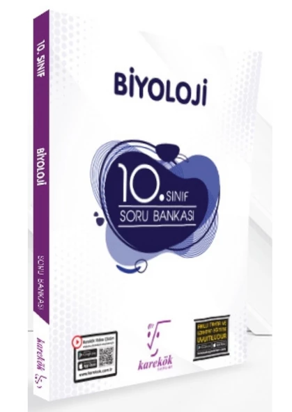 Karekök Yayıncılık 10. Sınıf Biyoloji Soru Bankası Yeni