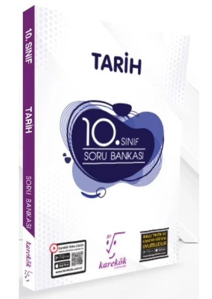 Karekök Yayıncılık 10. Sınıf Tarih Soru Bankası Yeni