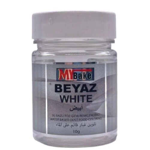 MY BAKE SU BAZLI BEYAZ GIDA RENKLENDİRİCİ 10 GR - 1