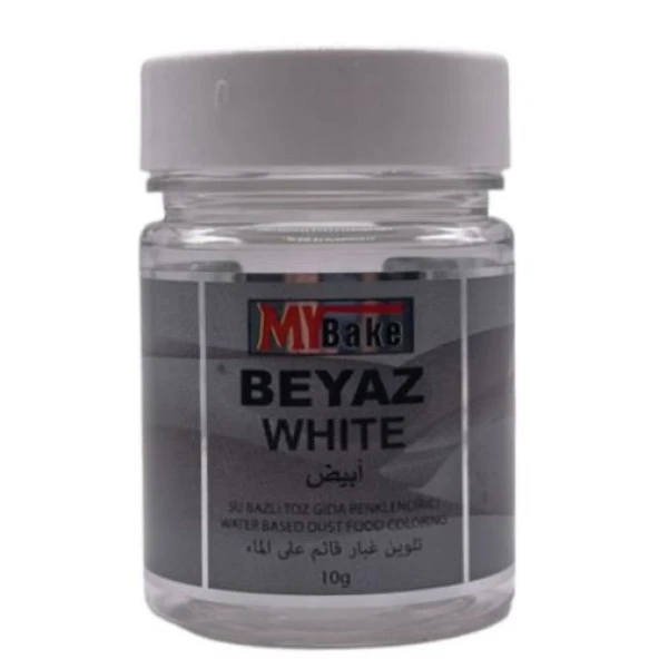 MY BAKE SU BAZLI BEYAZ GIDA RENKLENDİRİCİ 10 GR
