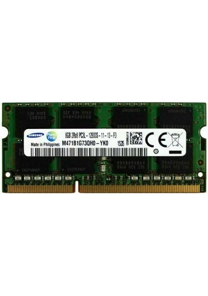 Samsung 8 GB 1600 MHz DDR3 CL11 SODIMM M471B1G73QH0-YK0 Ram