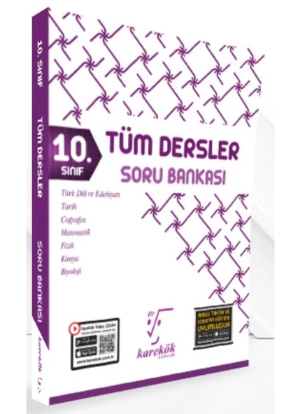 Karekök Yayıncılık 10. Sınıf Tüm Dersler Soru Bankası Yeni