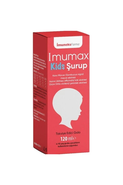 Farma İmumax Şurup Kids Takviye Edici Gıda 120 ml