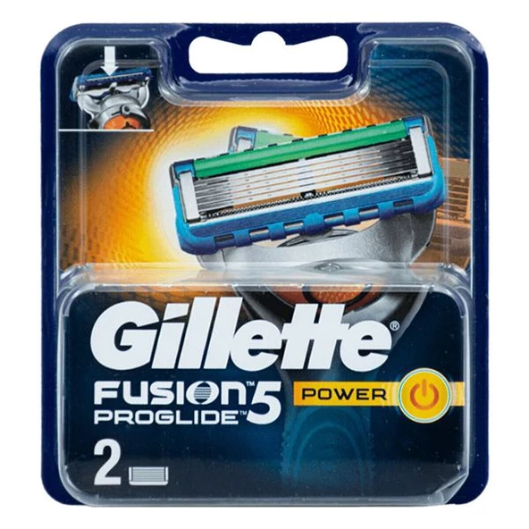 Gillette Fusion5 Proglide Power 2'li Yedek Tıraş Bıçağı