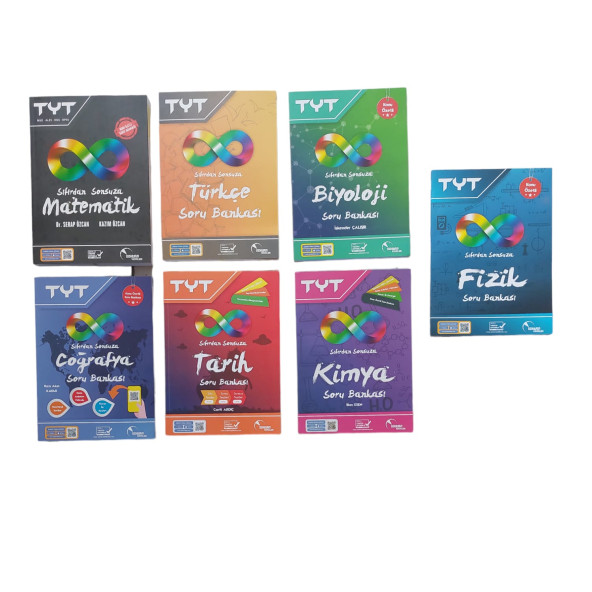 DOKTRİN YAY. SIFIRDAN SONSUZA TYT SORU BANKASI 7 KİTAP SET