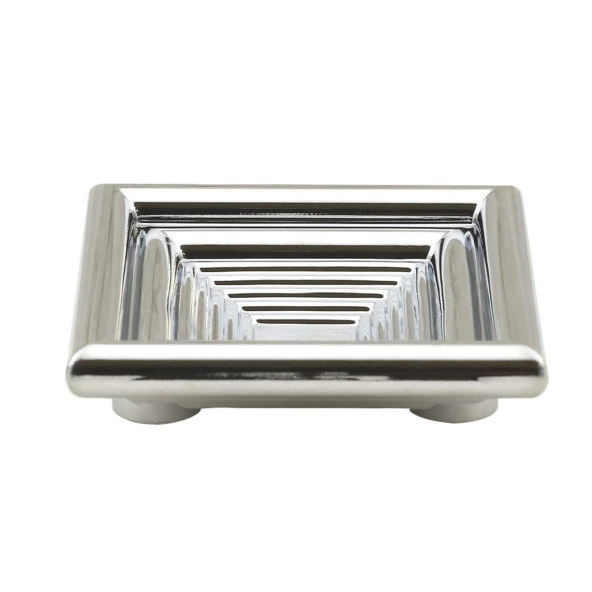 Çekmece Mutfak Kapak Dolap Kulpu Kulbu 32 mm Krom Kare Sert Plastik Kulp - Resim 4