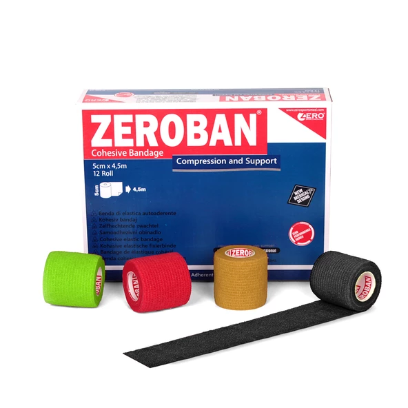 Zeroban 5cm x 4,5m Black - 7