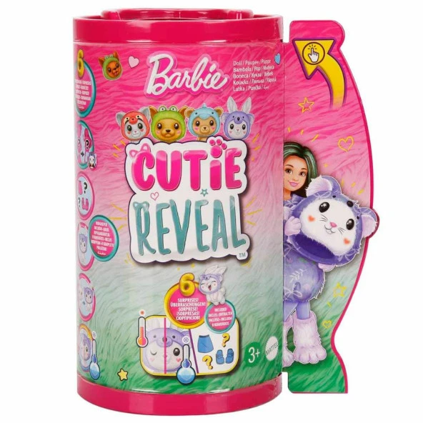 Barbie Chelsea Cutie Reveal Şirin Kostümler Serisi Rabbit In Koala HRK27-HRK31