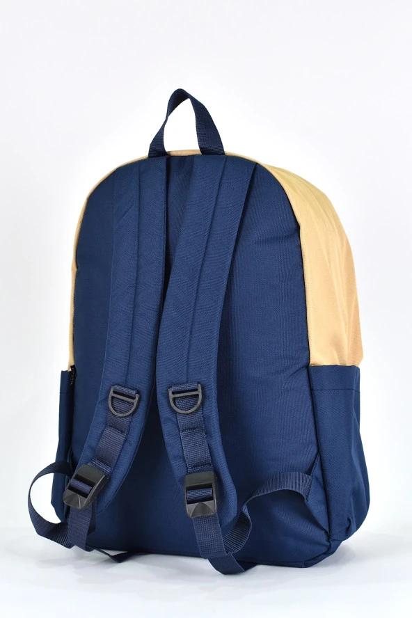 Fossil Unisex Çok Gözlü Günlük Seyahat Okul Sırt Çantası Bordo 9507 - Resim 5