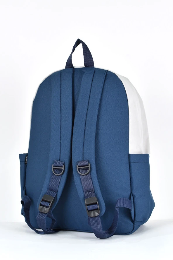 Fossil Unisex Çok Gözlü Günlük Seyahat Okul Sırt Çantası Gri 9507 - 5